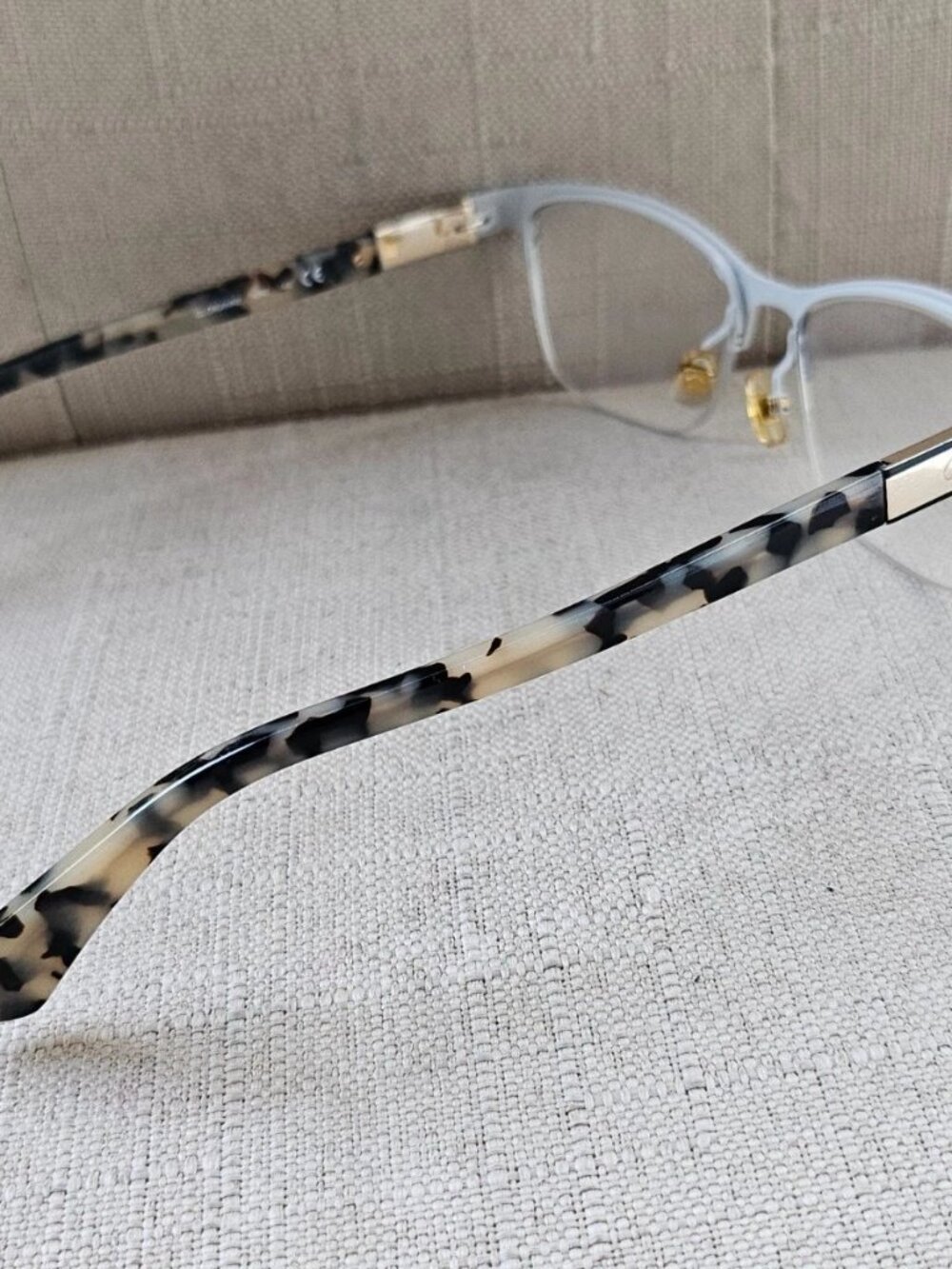 Kate Spade Women Eyeglasses Frame Half Rim Eyewear GLORIANNE Black Glasses - Picture 7 of 12